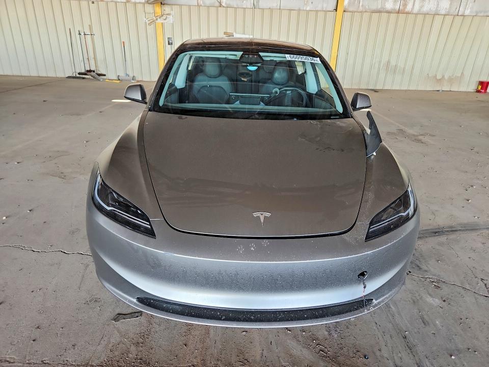 Photo 5 from auction – 2025 TESLA MODEL 3 with VIN 5YJ3E1EA0SF006651
