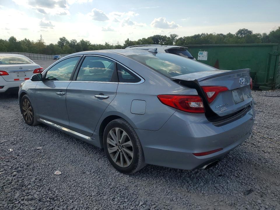 Photo 2 from auction – 2017 HYUNDAI SONATA with VIN 5NPE34AF5HH543771