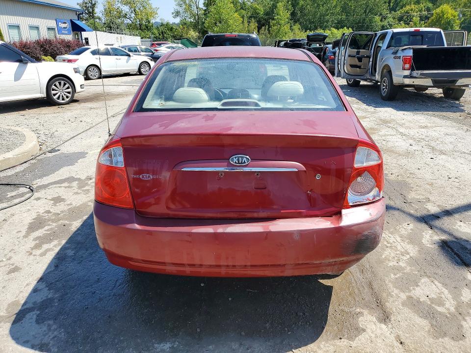 Photo 6 from auction – 2005 KIA SPECTRA with VIN KNAFE121555170773