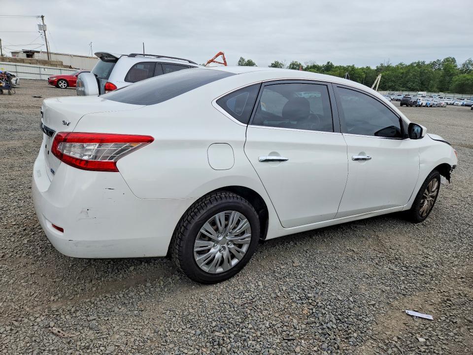 Photo 3 from auction – 2013 NISSAN SENTRA with VIN 3N1AB7AP3DL608531