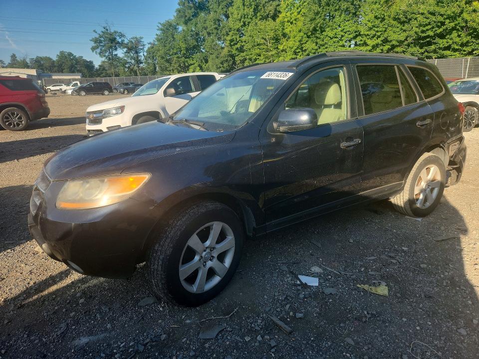 HYUNDAI SANTA FE 2007 with VIN 5NMSH13E77H109340 - Photo from auction
