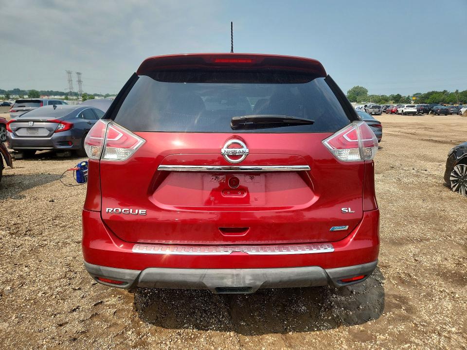 Photo 6 from auction – 2014 NISSAN ROGUE with VIN 5N1AT2MT9EC778505