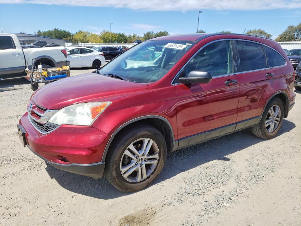 HONDA CR-V 2011 with VIN 5J6RE4H53BL050225 - Photo from auction