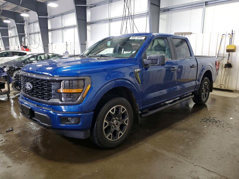 FORD F150 2024 with VIN 1FTEW2LP1RKF21657 - Photo from auction