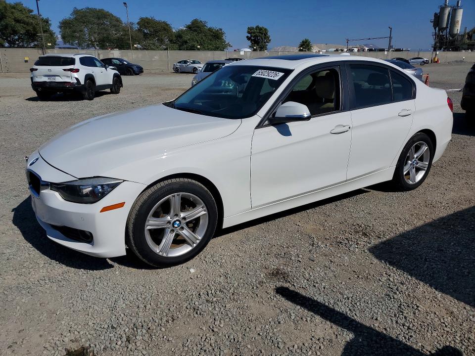BMW 328 2014 with VIN WBA3C1C56EK105829 - Photo from auction