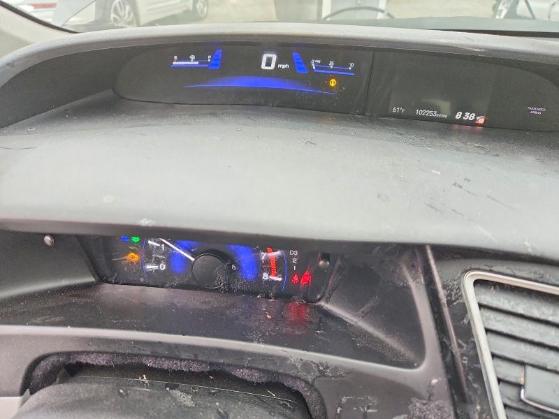 Photo 9 from auction – 2013 HONDA CIVIC with VIN 19XFB2F91DE223277