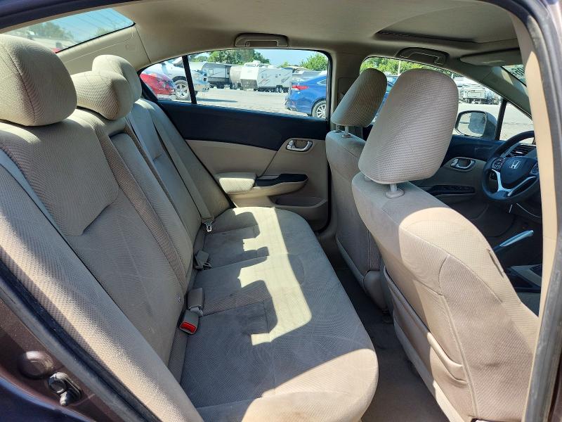 Photo 10 from auction – 2012 HONDA CIVIC with VIN 19XFB2F86CE027258