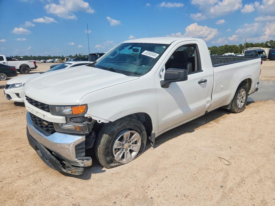 CHEVROLET SILVERADO 2021 with VIN 3GCNWAEF7MG366837 - Photo from auction