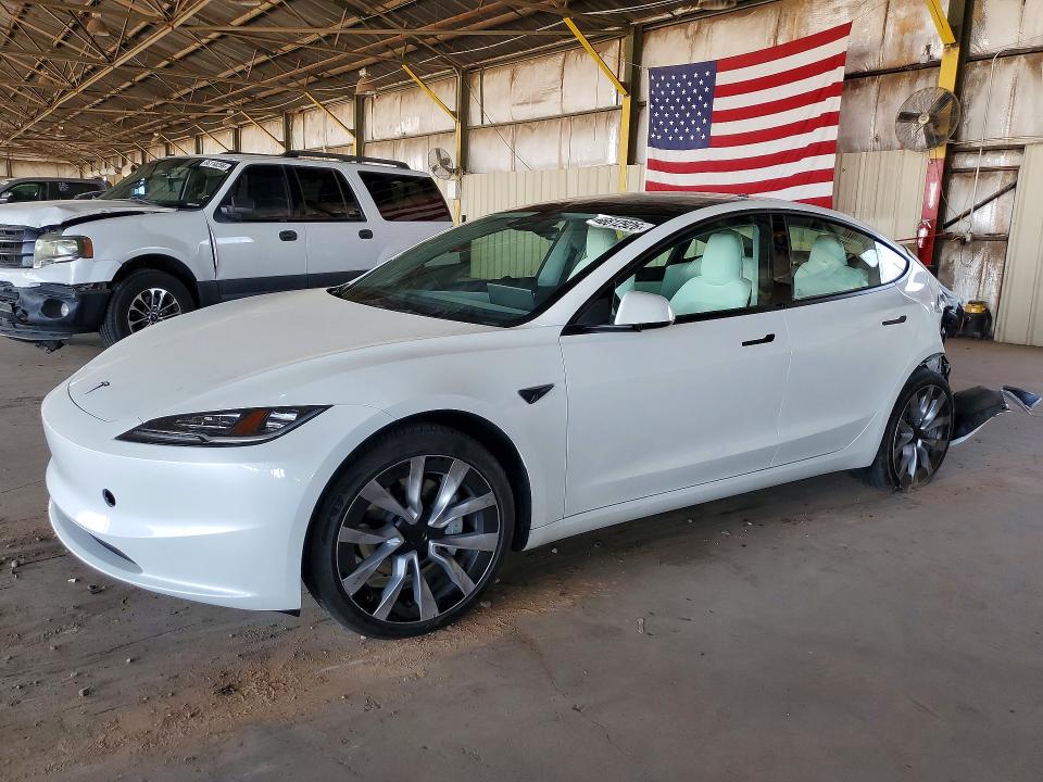 TESLA MODEL 3 2024 с VIN 5YJ3E1EA6RF872042 - Фото с аукциона