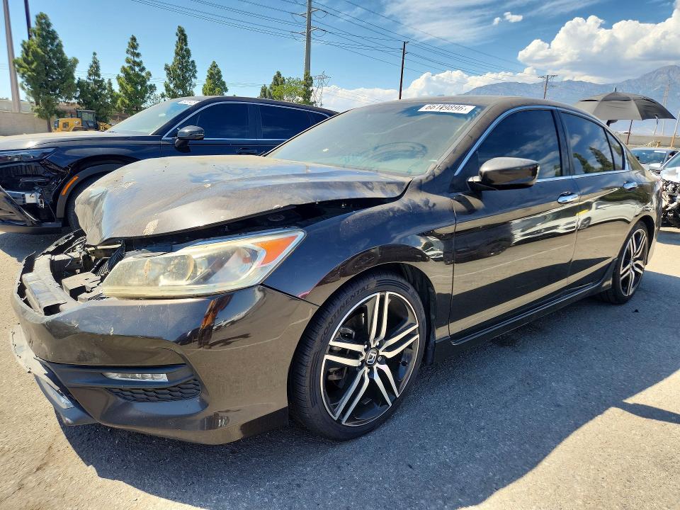 HONDA ACCORD 2017 with VIN 1HGCR2F5XHA249902 - Photo from auction