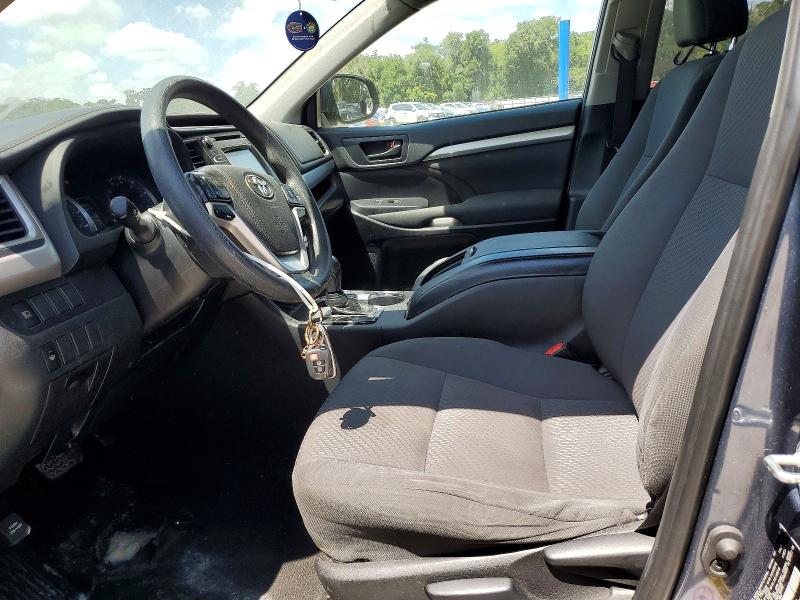 Photo 7 from auction – 2019 TOYOTA HIGHLANDER with VIN 5TDZZRFH5KS297894