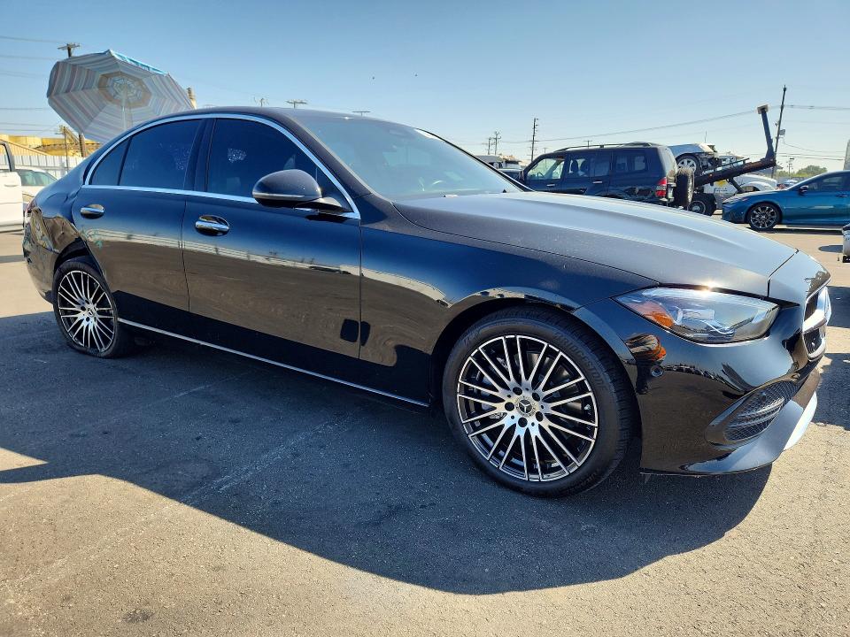 Photo 4 from auction – 2024 MERCEDES-BENZ C with VIN W1KAF4GBXRR228796