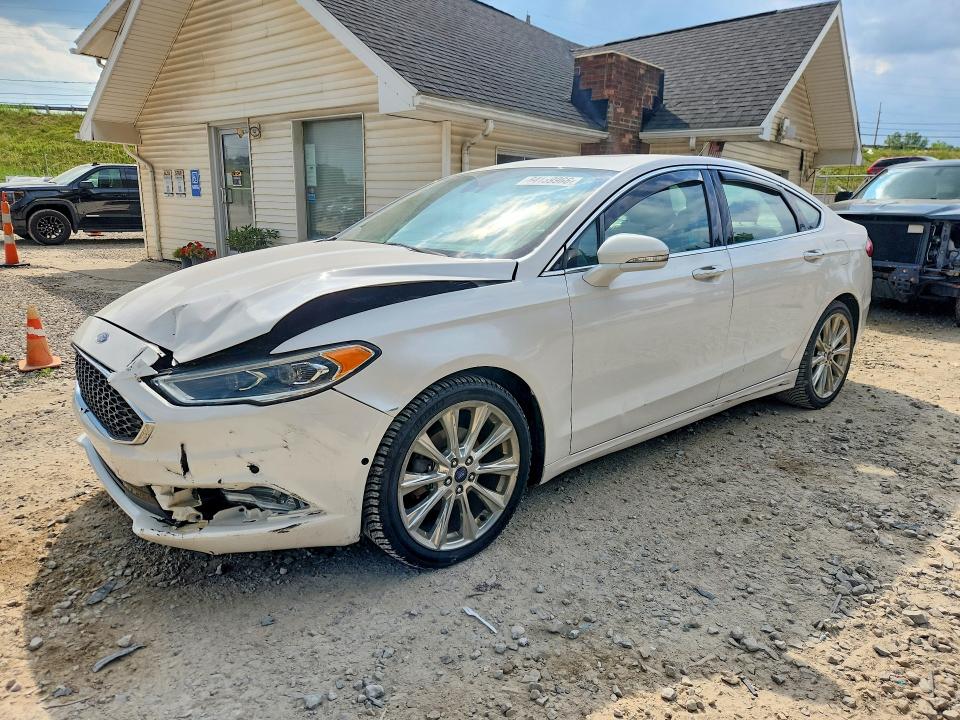 FORD FUSION 2017 with VIN 3FA6P0D9XHR401510 - Photo from auction