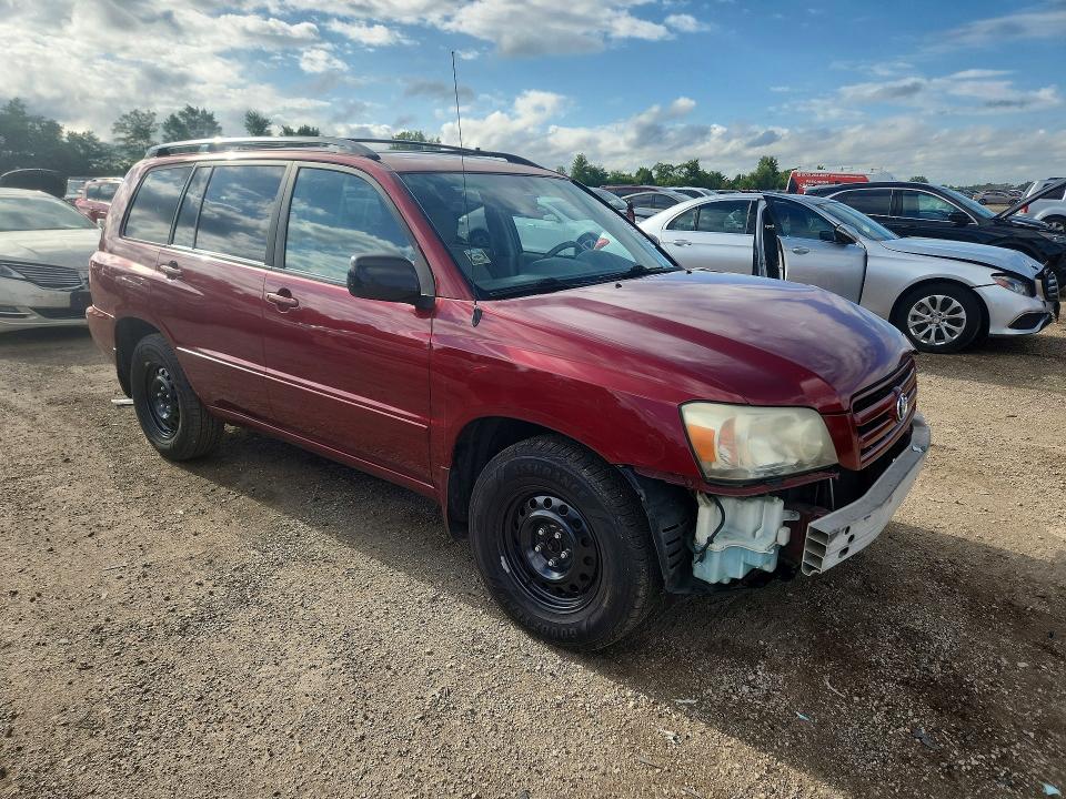 Photo 4 from auction – 2006 TOYOTA HIGHLANDER with VIN JTEDD21A460143241