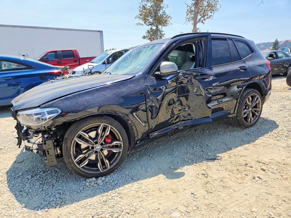BMW X3 2021 with VIN 5UXTY9C01M9H72905 - Photo from auction