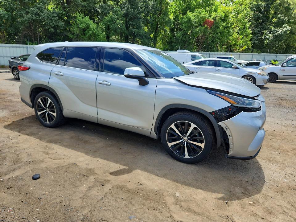 Photo 4 from auction – 2021 TOYOTA HIGHLANDER with VIN 5TDZZRAH9MS078947