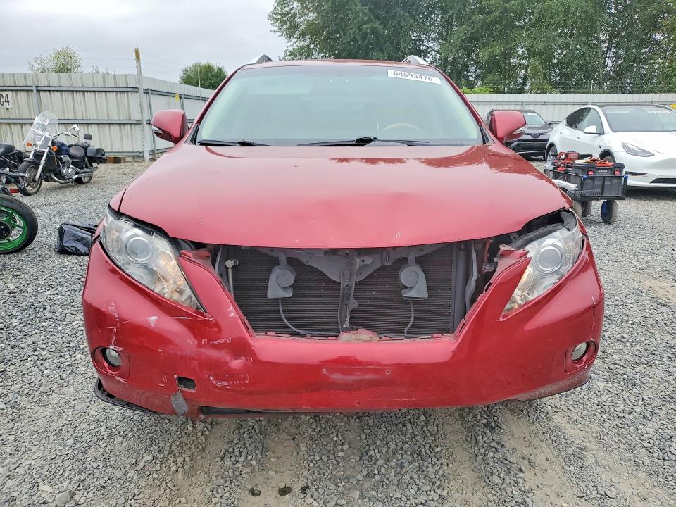 Photo 5 from auction – 2012 LEXUS RX with VIN 2T2ZK1BA2CC079559