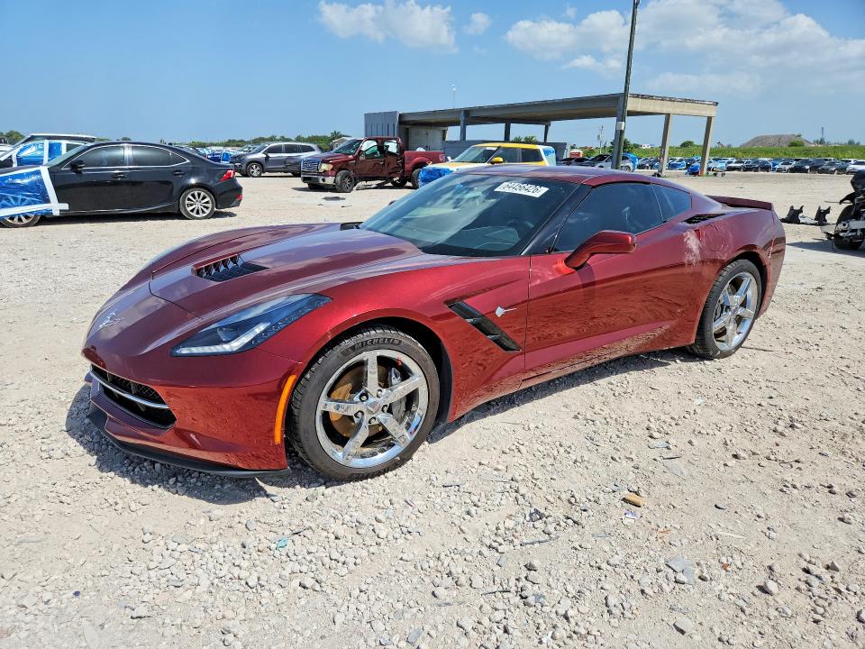 CHEVROLET CORVETTE 2015 with VIN 1G1YB2D73F5111873 - Photo from auction
