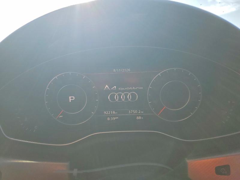 Photo 9 from auction – 2019 AUDI A4 with VIN WAUENAF42KA008652