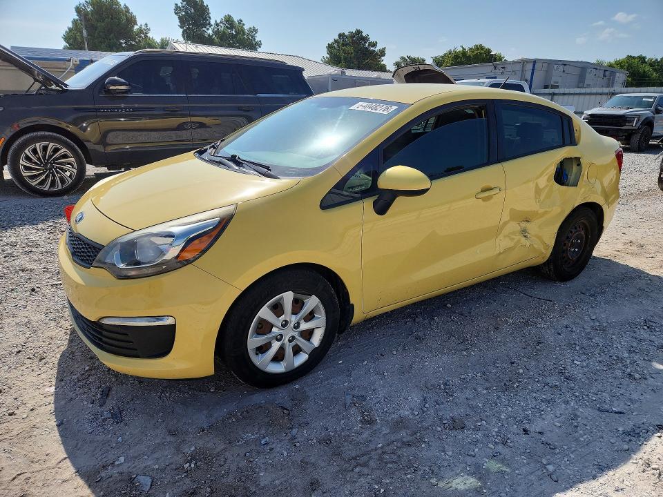 KIA RIO 2016 with VIN KNADM4A35G6666703 - Photo from auction