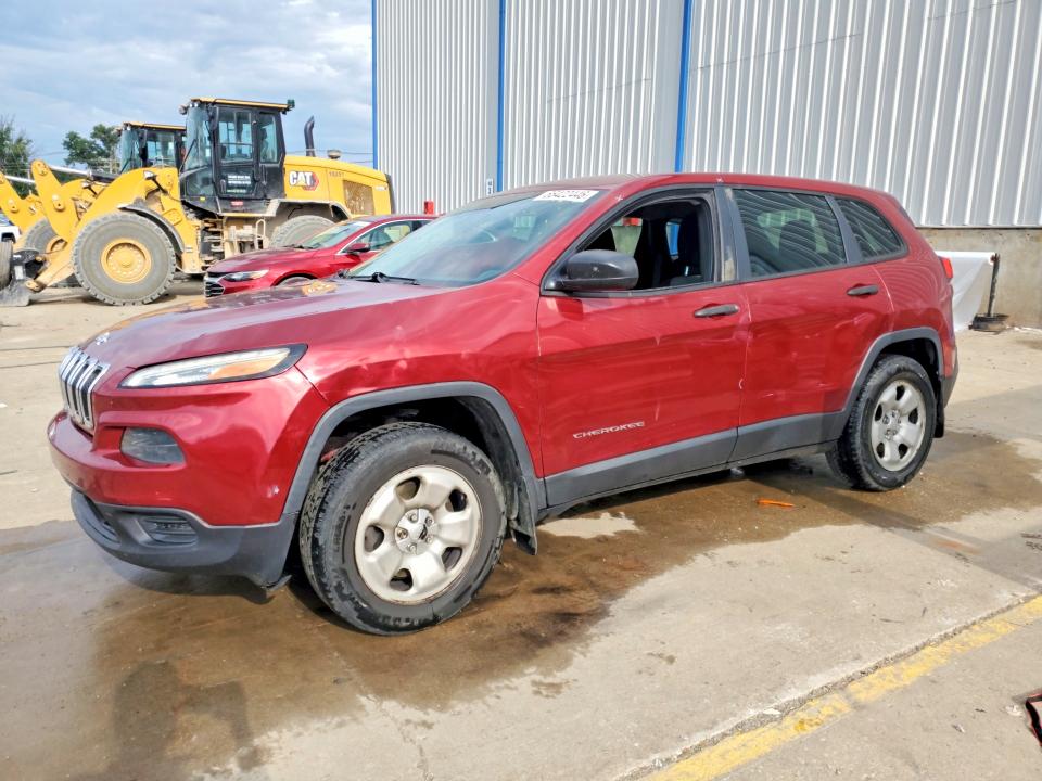 JEEP CHEROKEE 2014 with VIN 1C4PJMAB1EW183447 - Photo from auction