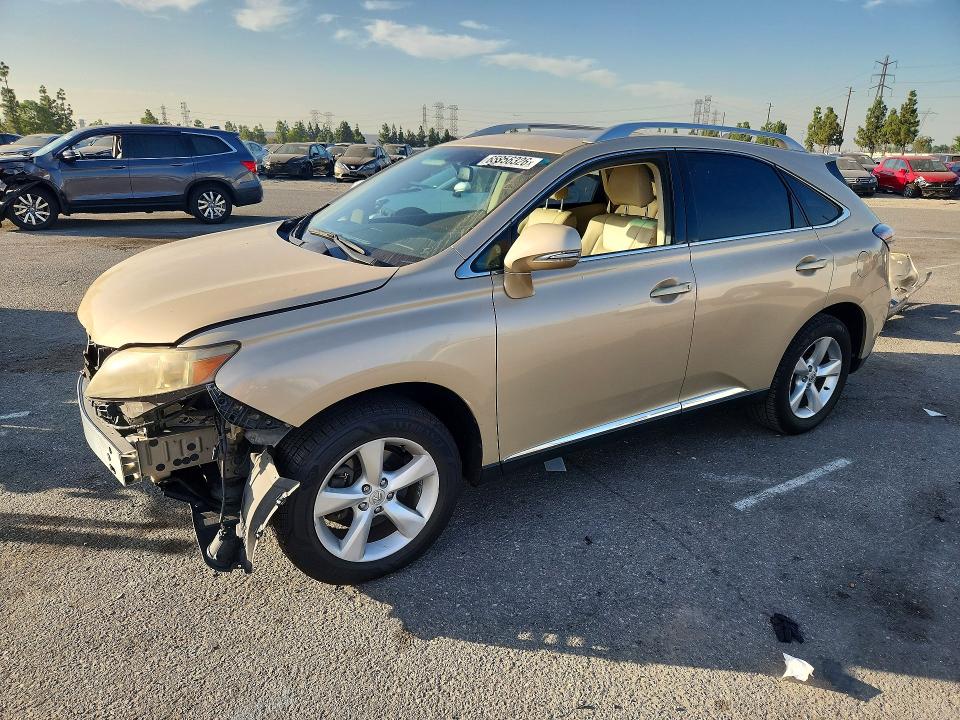 LEXUS RX 2010 مع رقم تعريف المركبة JTJZK1BA5A2402581 - صورة من المزاد