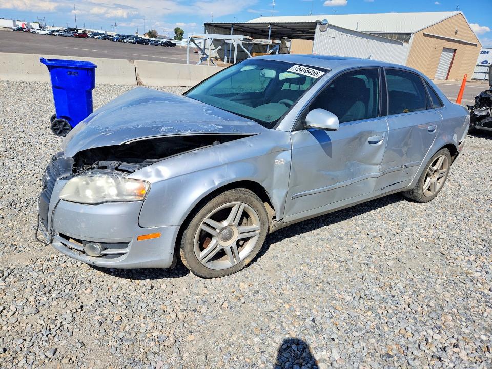 AUDI A4 2007 with VIN WAUDF78E27A222520 - Photo from auction