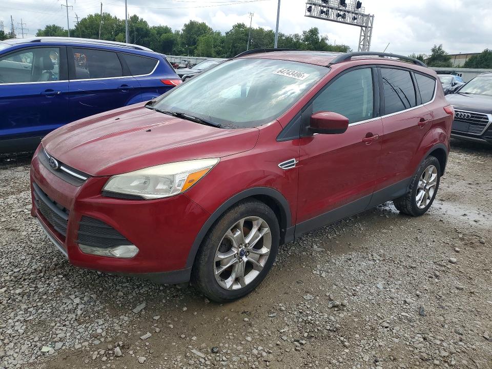 FORD ESCAPE 2014 with VIN 1FMCU0GX7EUC74358 - Photo from auction