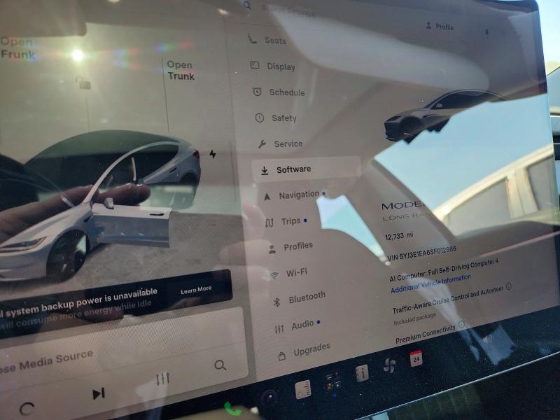 Zdjęcie 9 z aukcji – 2025 TESLA MODEL 3 z VIN 5YJ3E1EA6SF012986