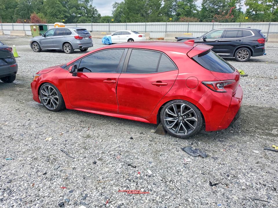 Photo 2 from auction – 2022 TOYOTA COROLLA HATCHBACK with VIN JTNB4MBE4N3150739