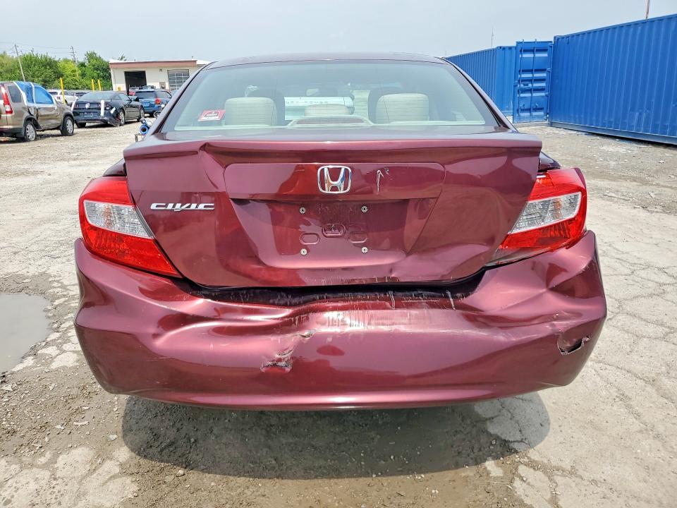 Снимка 6 от търг – 2012 HONDA CIVIC с VIN 19XFB2F5XCE043825