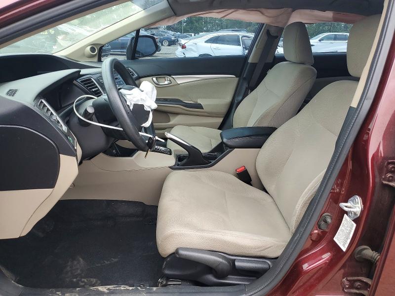 Photo 7 from auction – 2013 HONDA CIVIC with VIN 19XFB2F8XDE037809