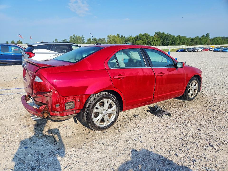 Photo 3 from auction – 2012 FORD FUSION with VIN 3FAHP0HA9CR376251