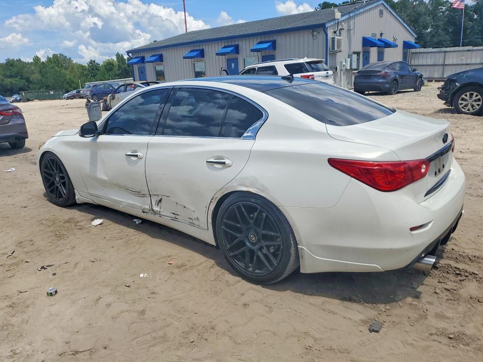 Photo 2 from auction – 2014 INFINITI Q50 with VIN JN1BV7ARXEM707478