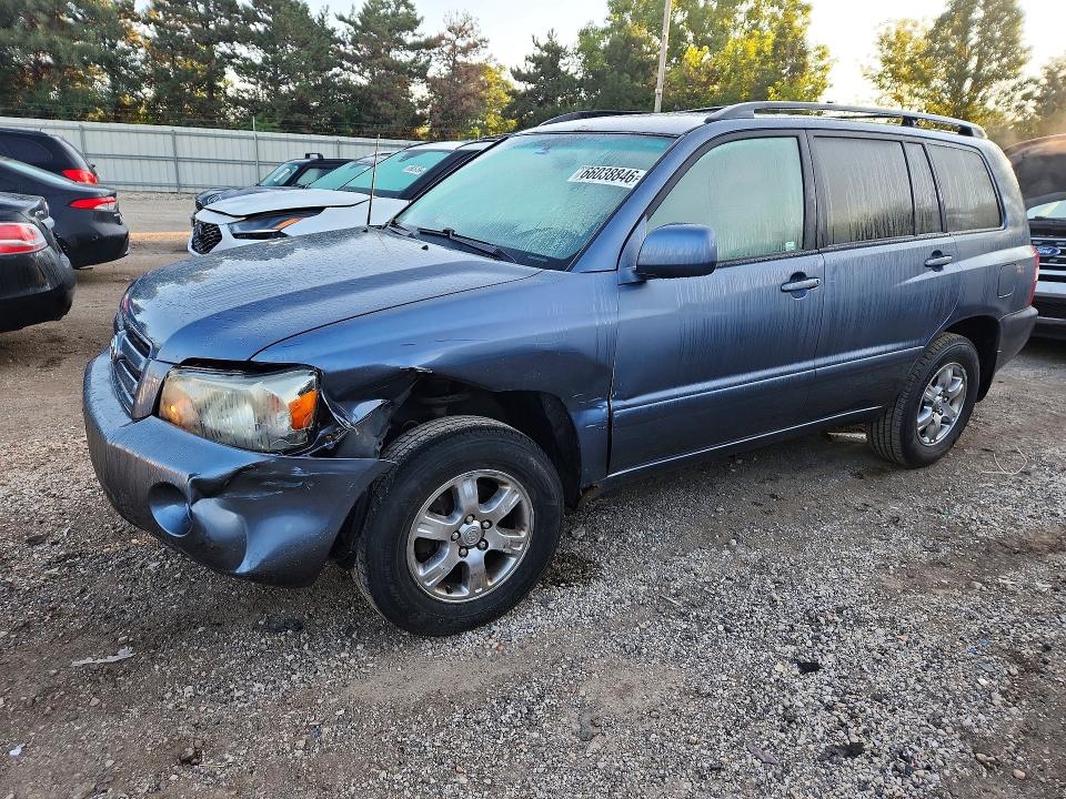 TOYOTA HIGHLANDER 2004 with VIN JTEEP21A540030729 - Photo from auction