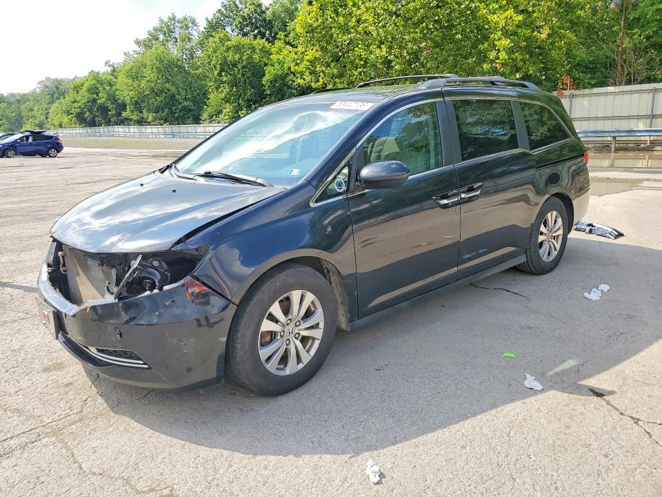 HONDA ODYSSEY 2014 with VIN 5FNRL5H4XEB110016 - Photo from auction