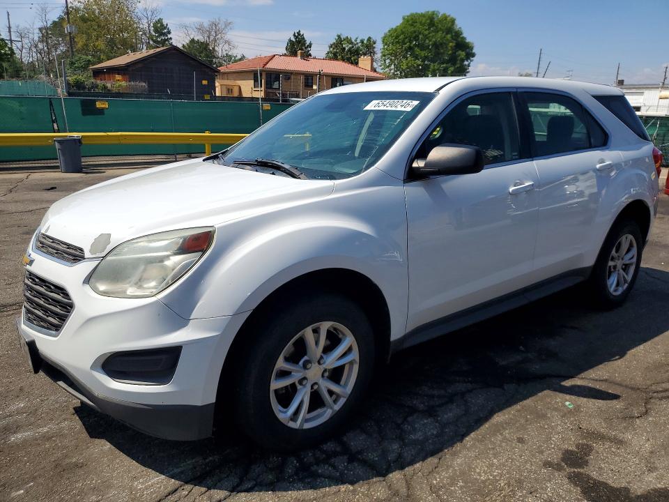 CHEVROLET EQUINOX 2017 with VIN 2GNFLEEK6H6241869 - Photo from auction