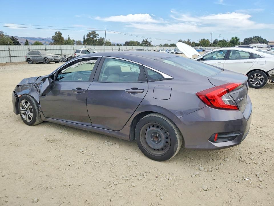 Photo 2 from auction – 2017 HONDA CIVIC with VIN 19XFC2F59HE200345