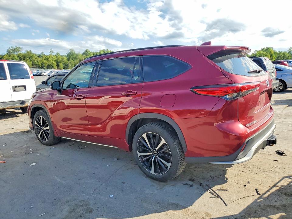 Photo 2 from auction – 2021 TOYOTA HIGHLANDER with VIN 5TDLZRBH4MS154076