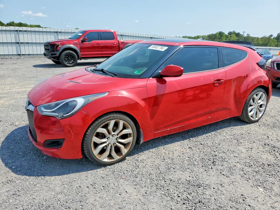 HYUNDAI VELOSTER 2013 with VIN KMHTC6AD5DU110495 - Photo from auction