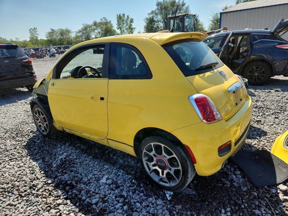 Photo 2 from auction – 2013 FIAT 500 with VIN 3C3CFFBR9DT739956