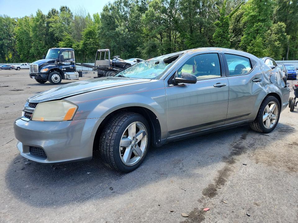 DODGE AVENGER 2013 with VIN 1C3CDZAB0DN658002 - Photo from auction