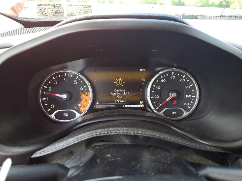 Photo 9 from auction – 2016 JEEP RENEGADE with VIN ZACCJBCT6GPD41287