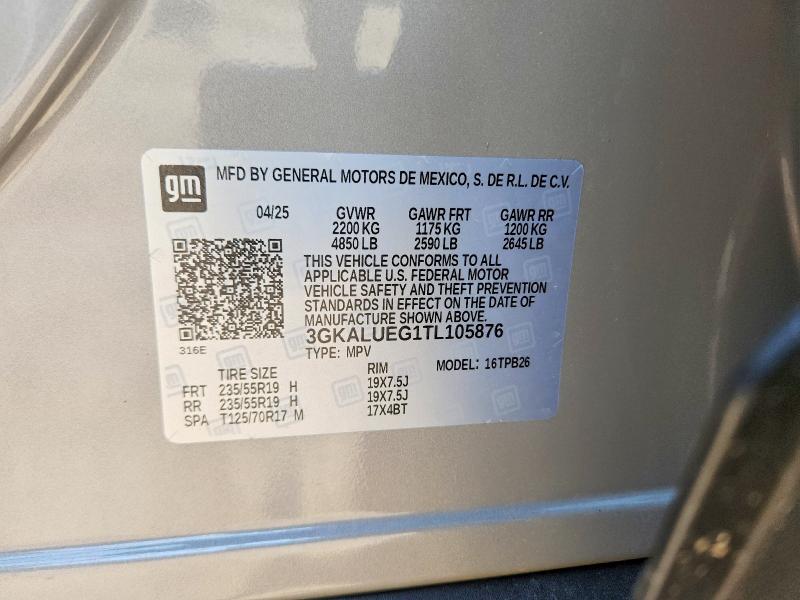 Photo 14 from auction – 2026 GMC TERRAIN with VIN 3GKALUEG1TL105876