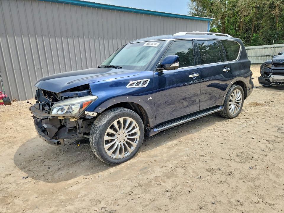 INFINITI QX80 2015 with VIN JN8AZ2NF9F9574656 - Photo from auction