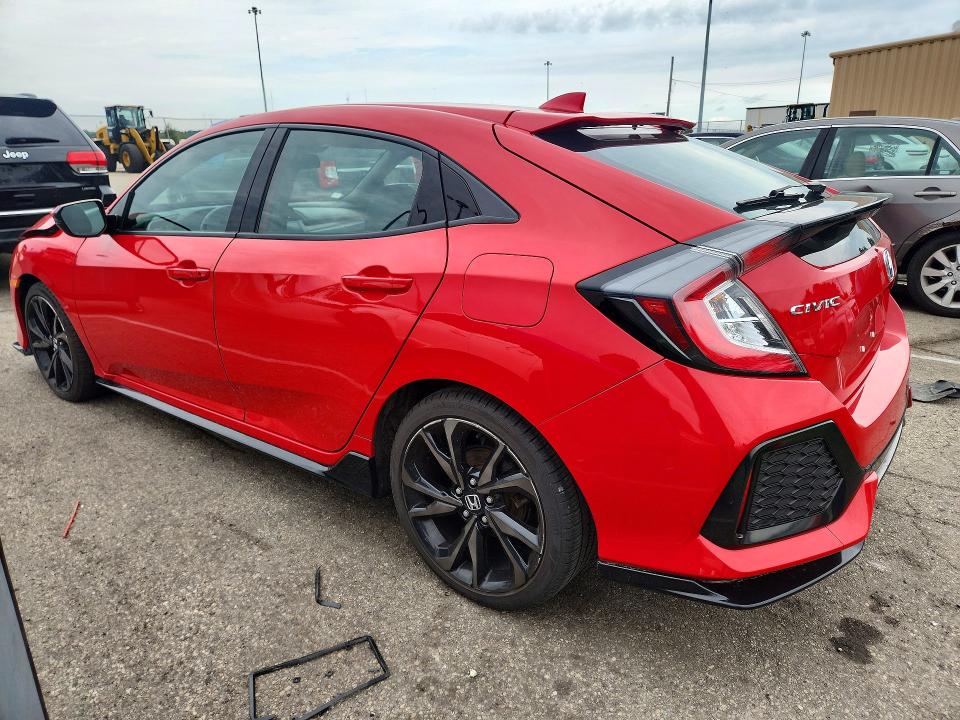 Photo 2 from auction – 2017 HONDA CIVIC with VIN SHHFK7H98HU220742