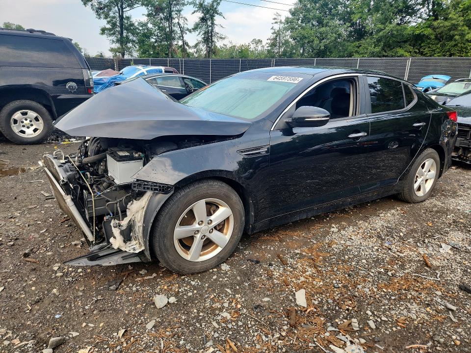 KIA OPTIMA 2014 with VIN 5XXGM4A72EG262288 - Photo from auction