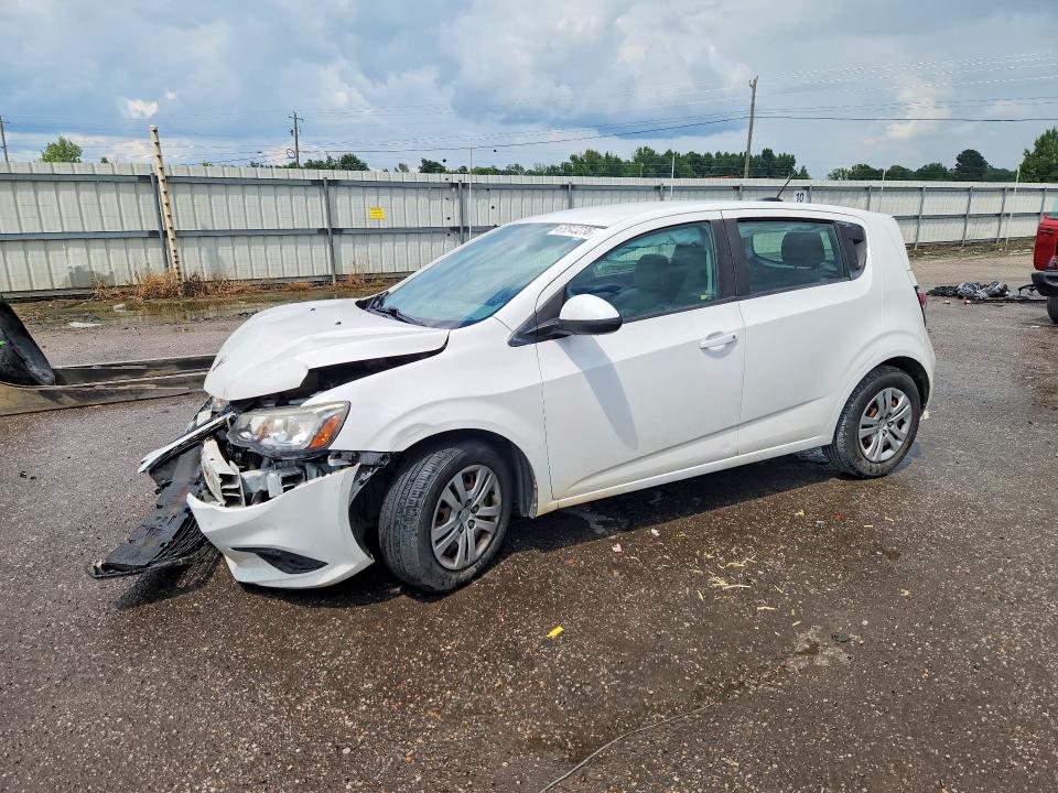 CHEVROLET SONIC 2017 with VIN 1G1JG6SH1H4172198 - Photo from auction