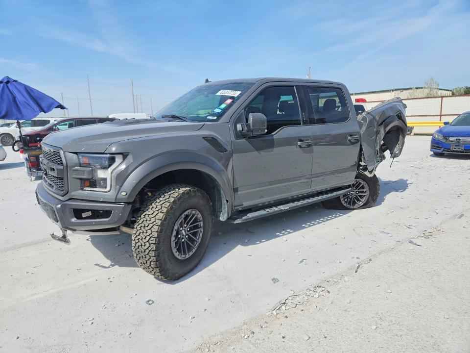 FORD F150 2020 with VIN 1FTFW1RG6LFB32986 - Photo from auction