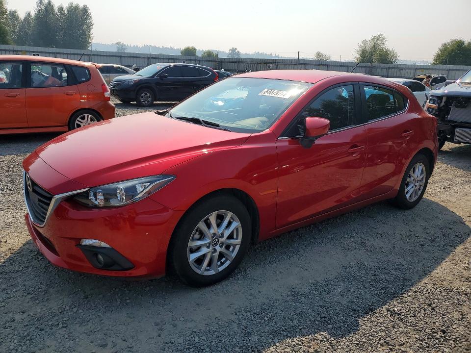 MAZDA 3 2015 with VIN JM1BM1L74F1249691 - Photo from auction